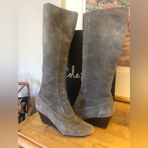 Cole Han suede boots